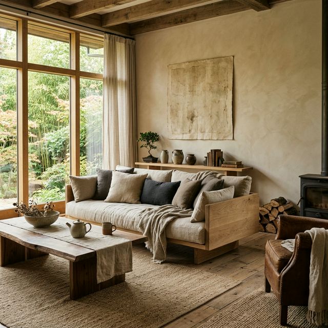 AI kullanılarak elde edilen mekan hissiyatının bir yaşam alanına, iç mekan 3d konsepte dönüştürülmüş hali