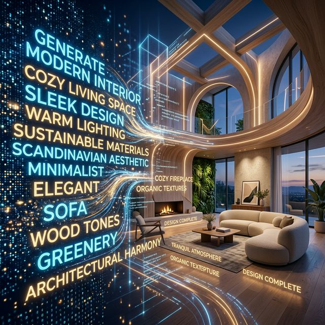 AI Interior Design: Mimarlar İçin 50 Ücretsiz Midjourney Komutu (Prompt) - Mimari Render Blog Makalesi