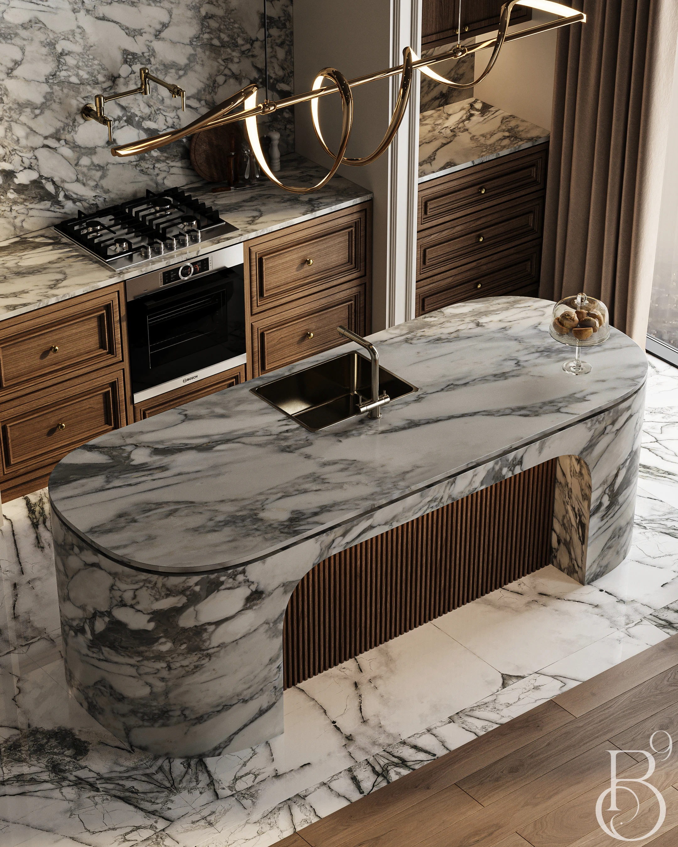 Kitchen Interior — Controlled Balance - Görsel 4