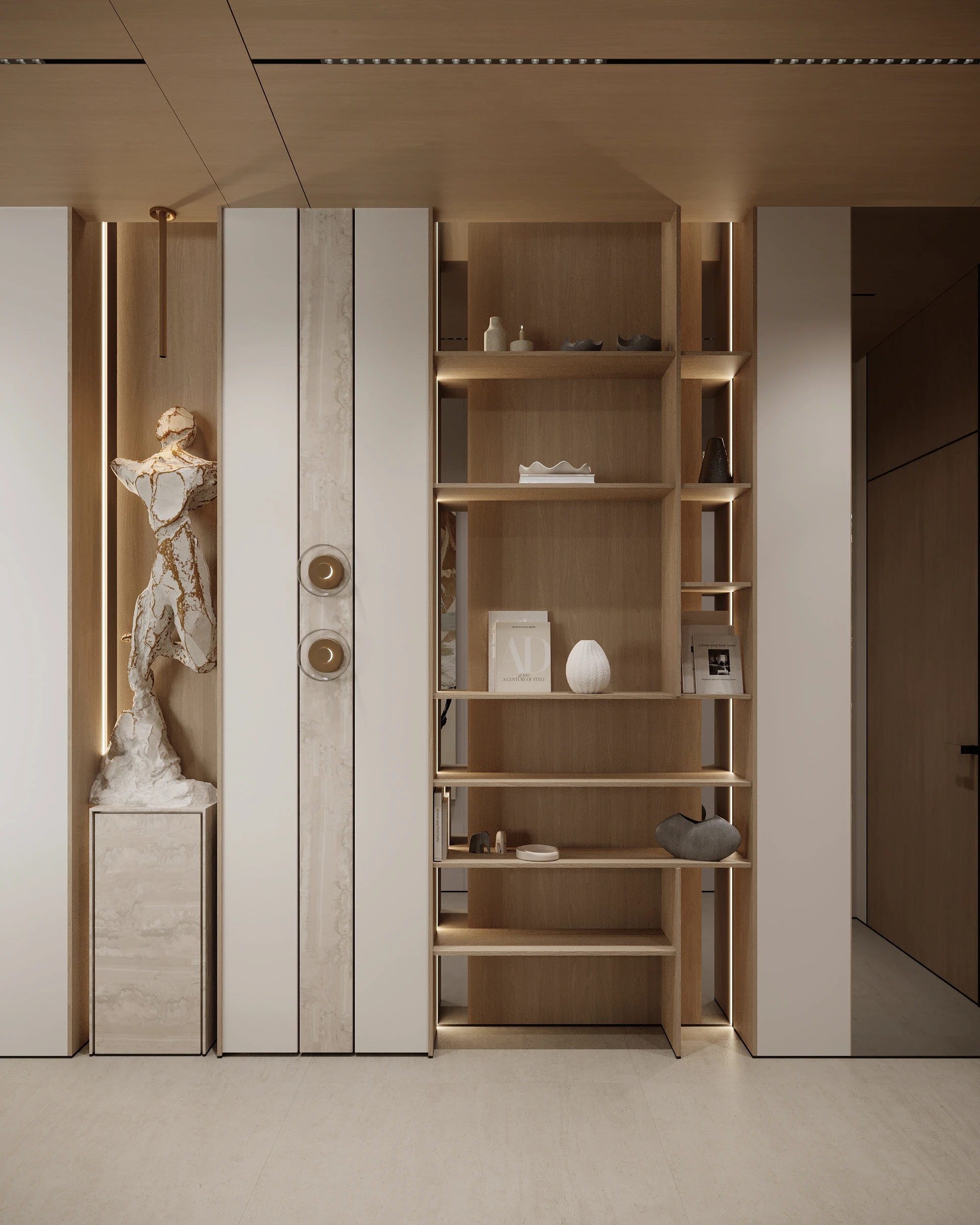 Loft Daire İçmekan Tasarımı - Görsel 17