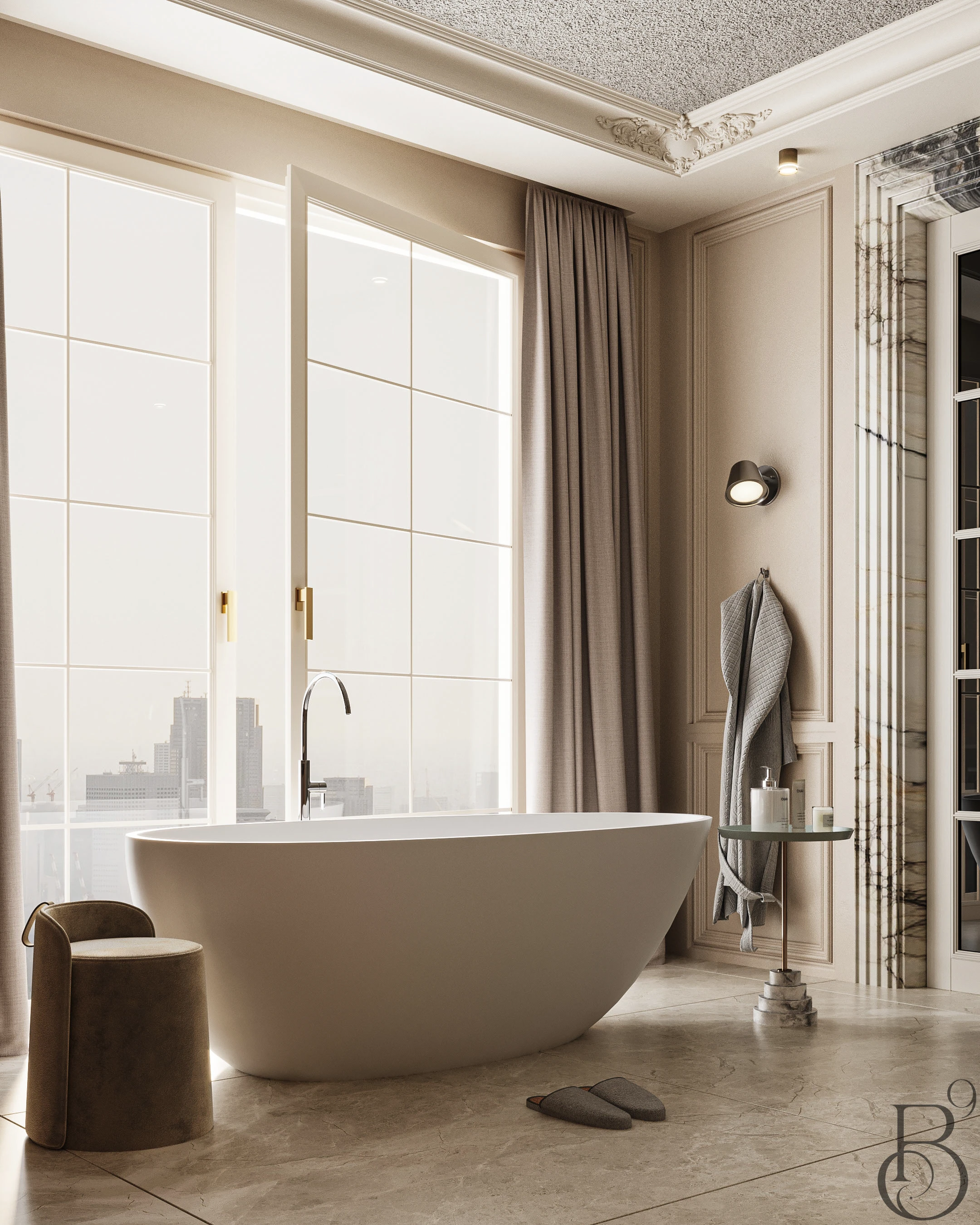 MODERN CLASSIC BATHROOM | DOHA - Görsel 2
