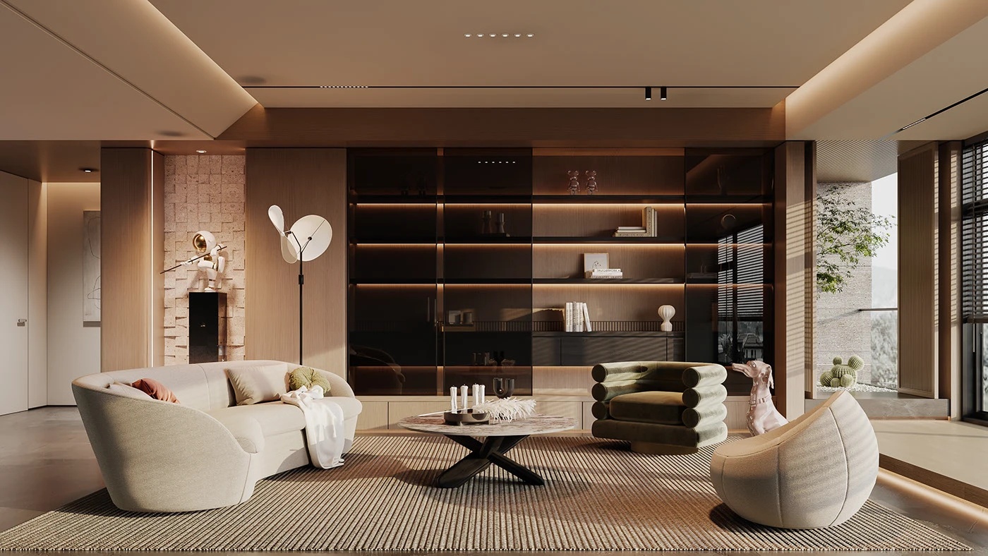 Luxury Living Room - Görsel 2